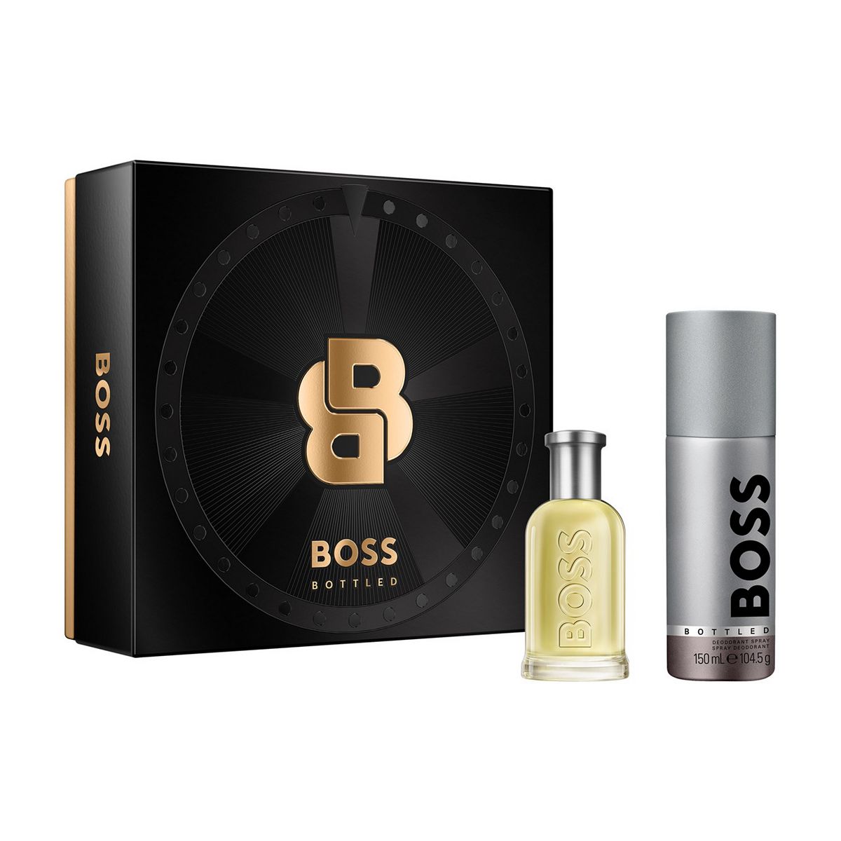Boss Bottled Eau De Toilette For Men Duo Gift Set