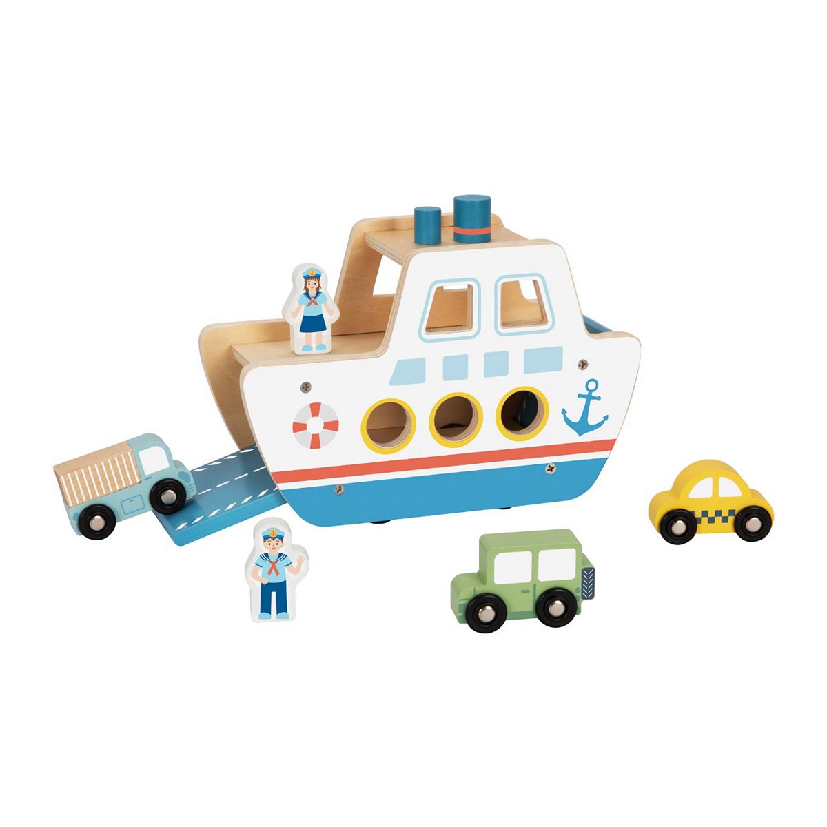 Tooky Toys Tooky Toy Wooden Ferry