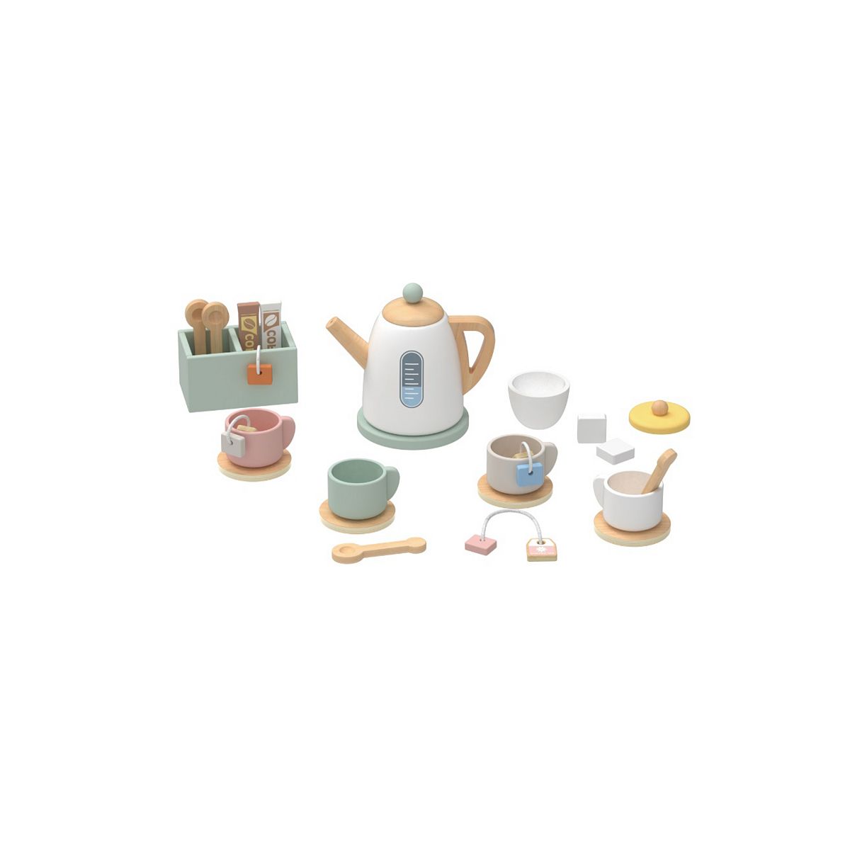 Tooky Toys Tooky Toy Wooden Tea Set