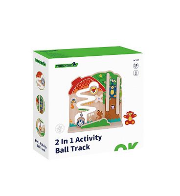 Tooky Toys Tooky Toy 2 In 1 Activity Ball Track