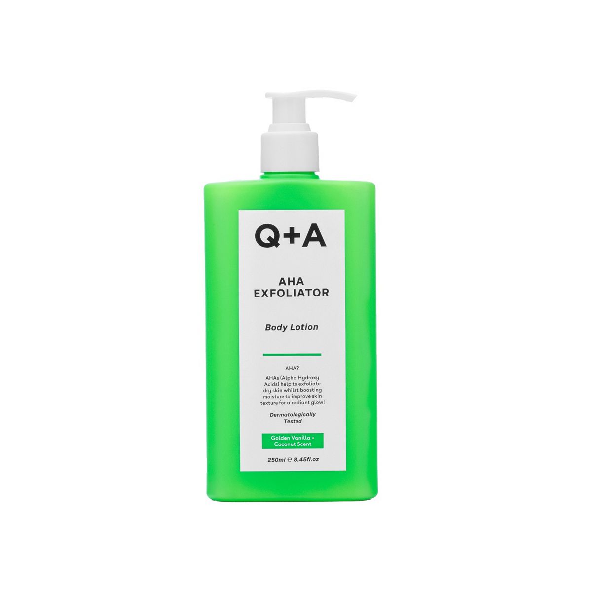 Q+A Aha Exfoliator Body Lotion250 ml, 250ml