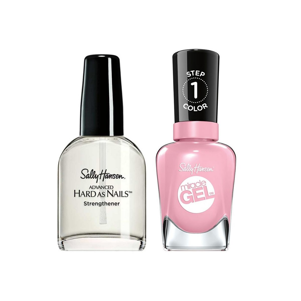 Sally Hansen Hard As Nails & Miracle Gel Pinky Promise