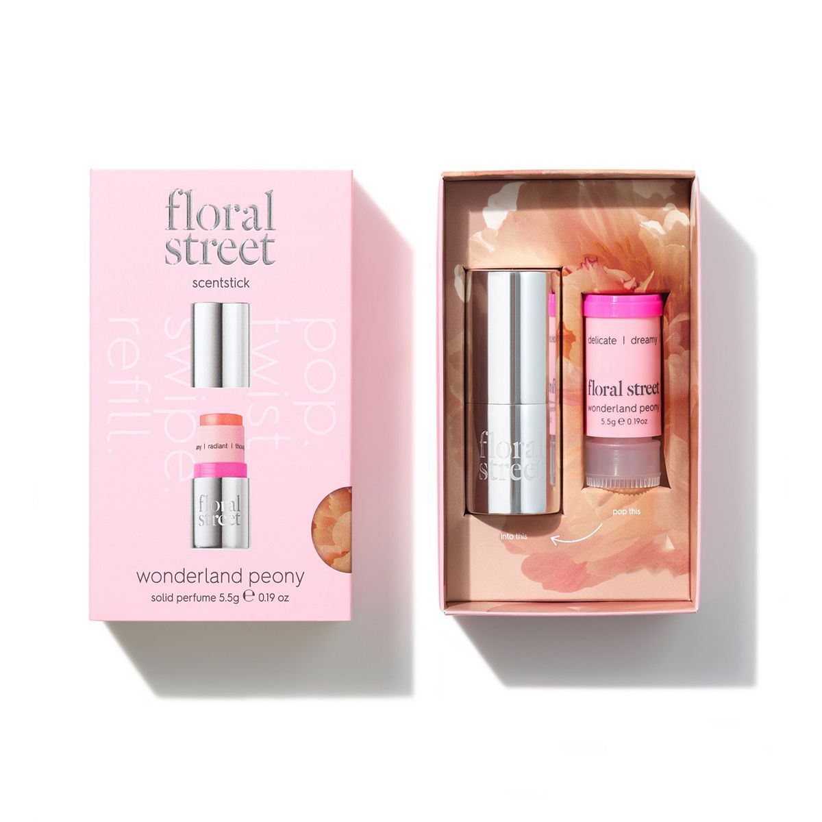 Floral Street Wonderland Peony Scentstick 5.5g