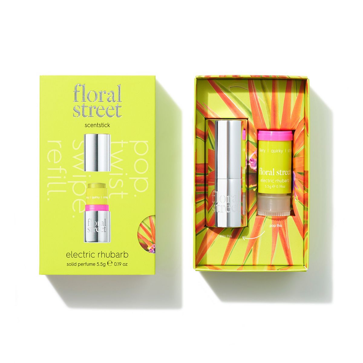 Floral Street Electric Rhubarb Scentstick 5.5g