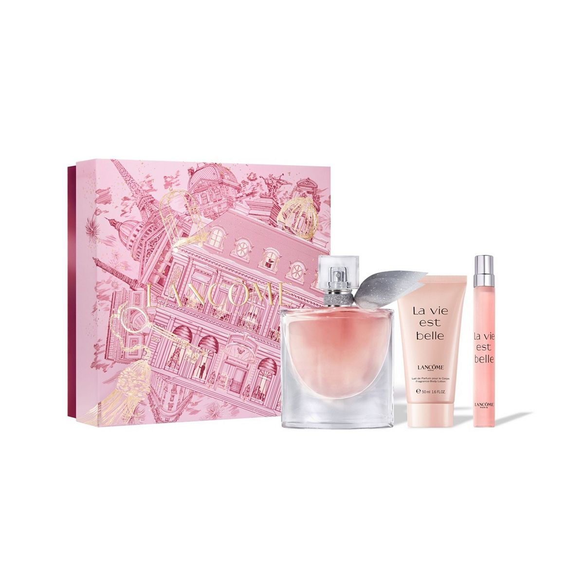 Lancome La Vie Est Belle L'original Eau De Parfum 50Ml Body Care Travel Set Fragrance