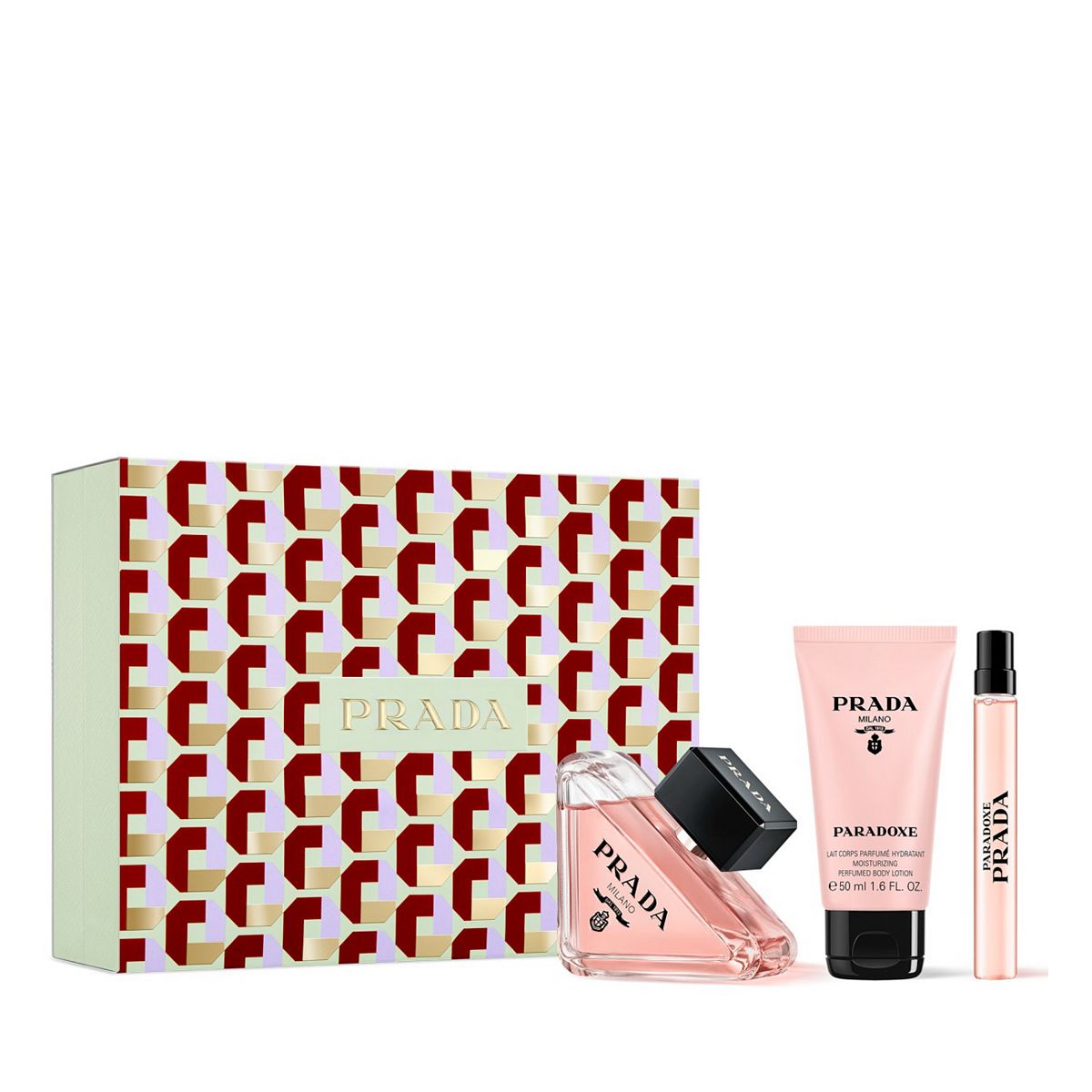 Prada Paradoxe Eau De Parfum 90Ml + Body Lotion Set