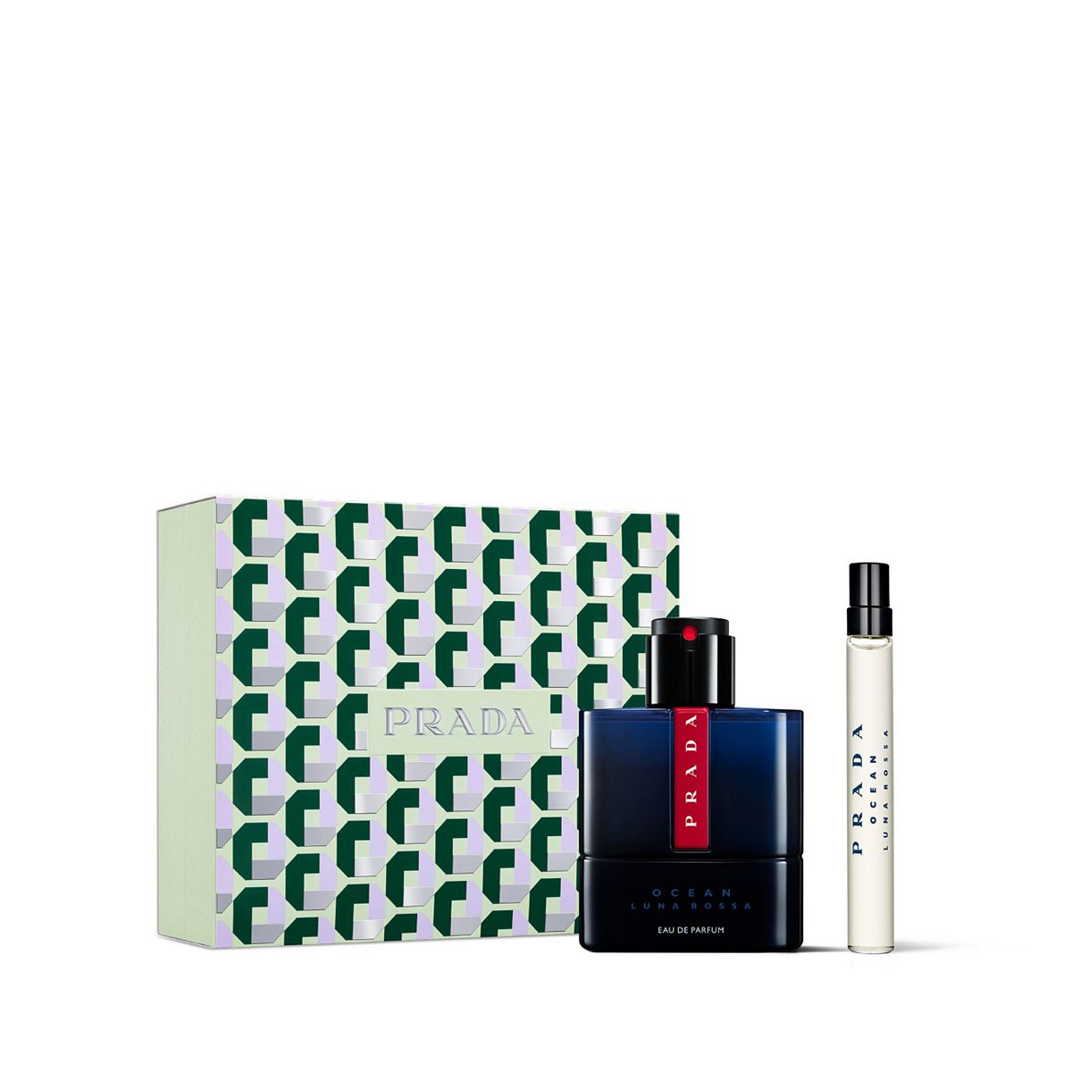 Prada Luna Rossa Ocean Eau De Parfum 50Ml & 10Ml Set