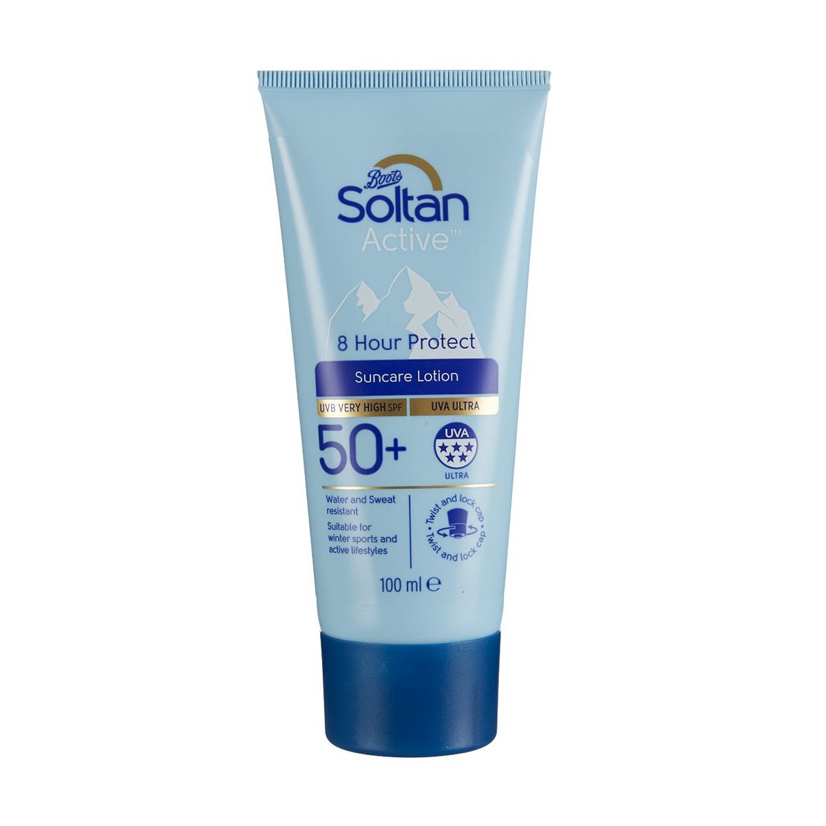 Soltan Active 8 Hour Protect Suncare Lotion Spf50+ 100Ml