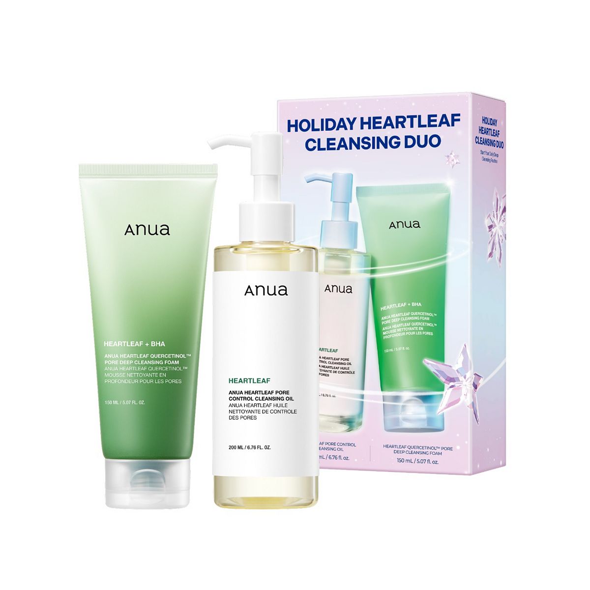Anua Heartleaf Cleansing Duo Set