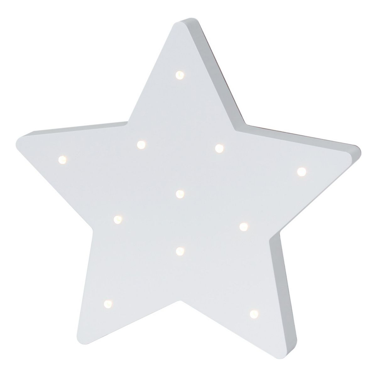 Purflo Wooden Nursery Light Star