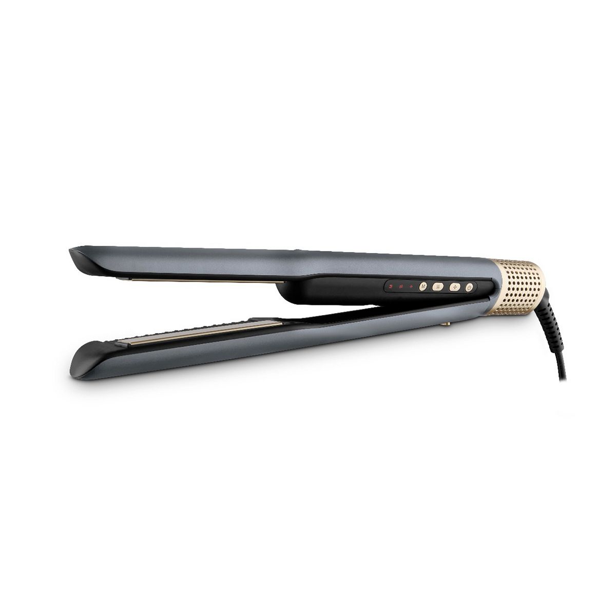 Carmen Carmen X Phil Smith Professional Wet To Dry Air Straightener Graphite Grey With Champagne Gold – Image 2