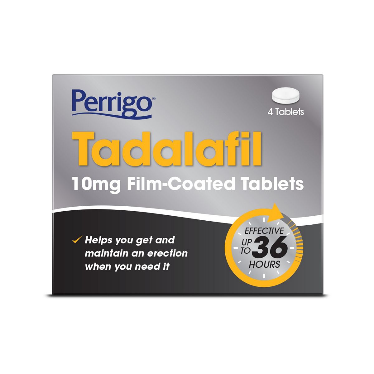 Perrigo Tadalafil 10Mg Film-Coated Tablets – 4
