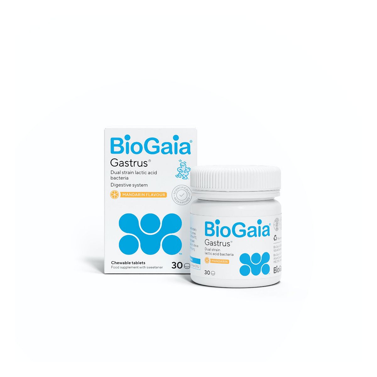 Biogaia Gastrus Lactic Acid Bacteria 30 Tablets