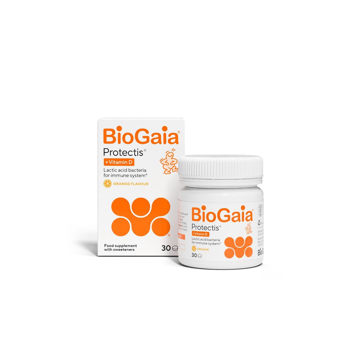 Biogaia Protectis Tablets For Immune System With Vitamin D 30