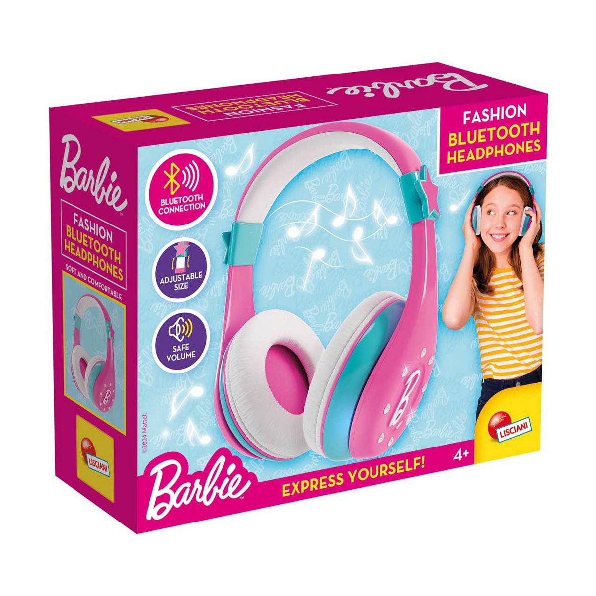 Lisciani Barbie Bluetooth Headphones