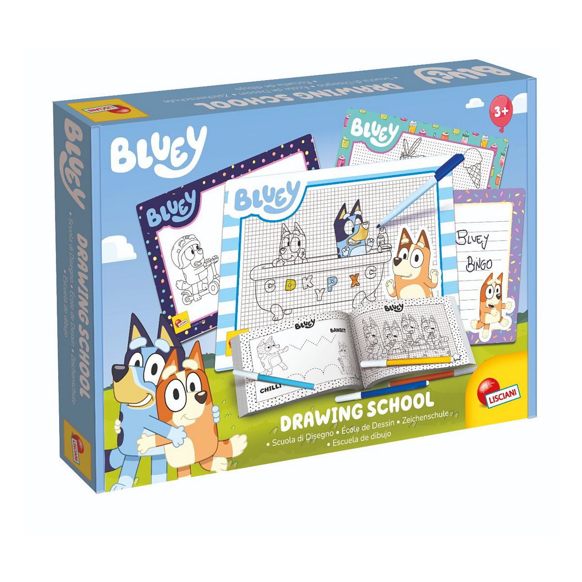Lisciani Bluey Drawing School