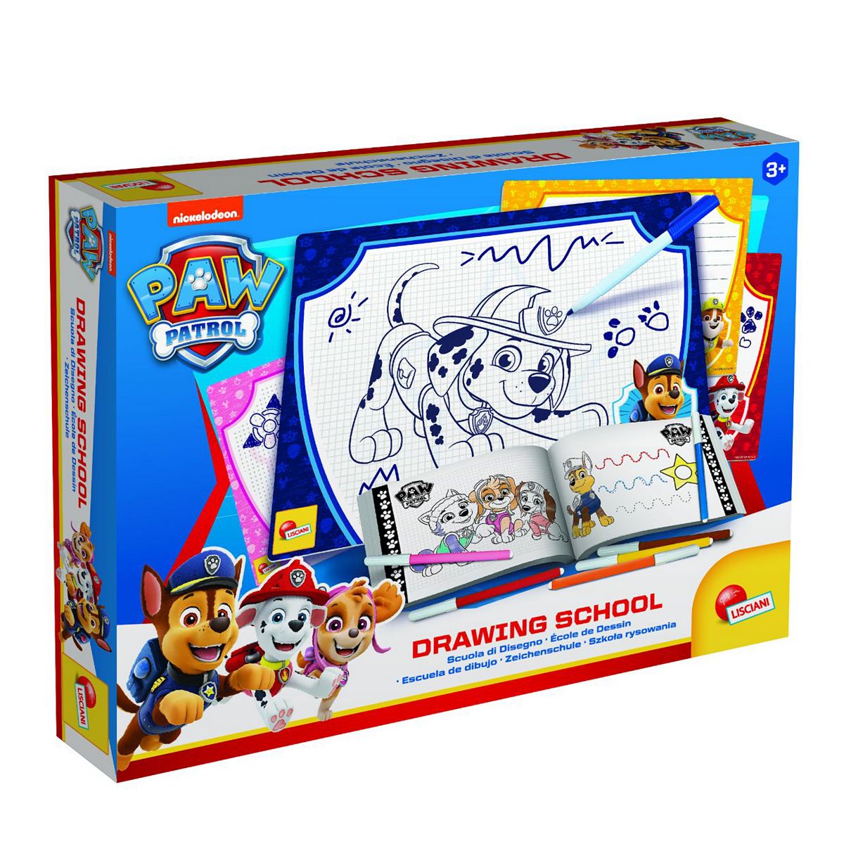 Lisciani Paw Patrol Drawing School