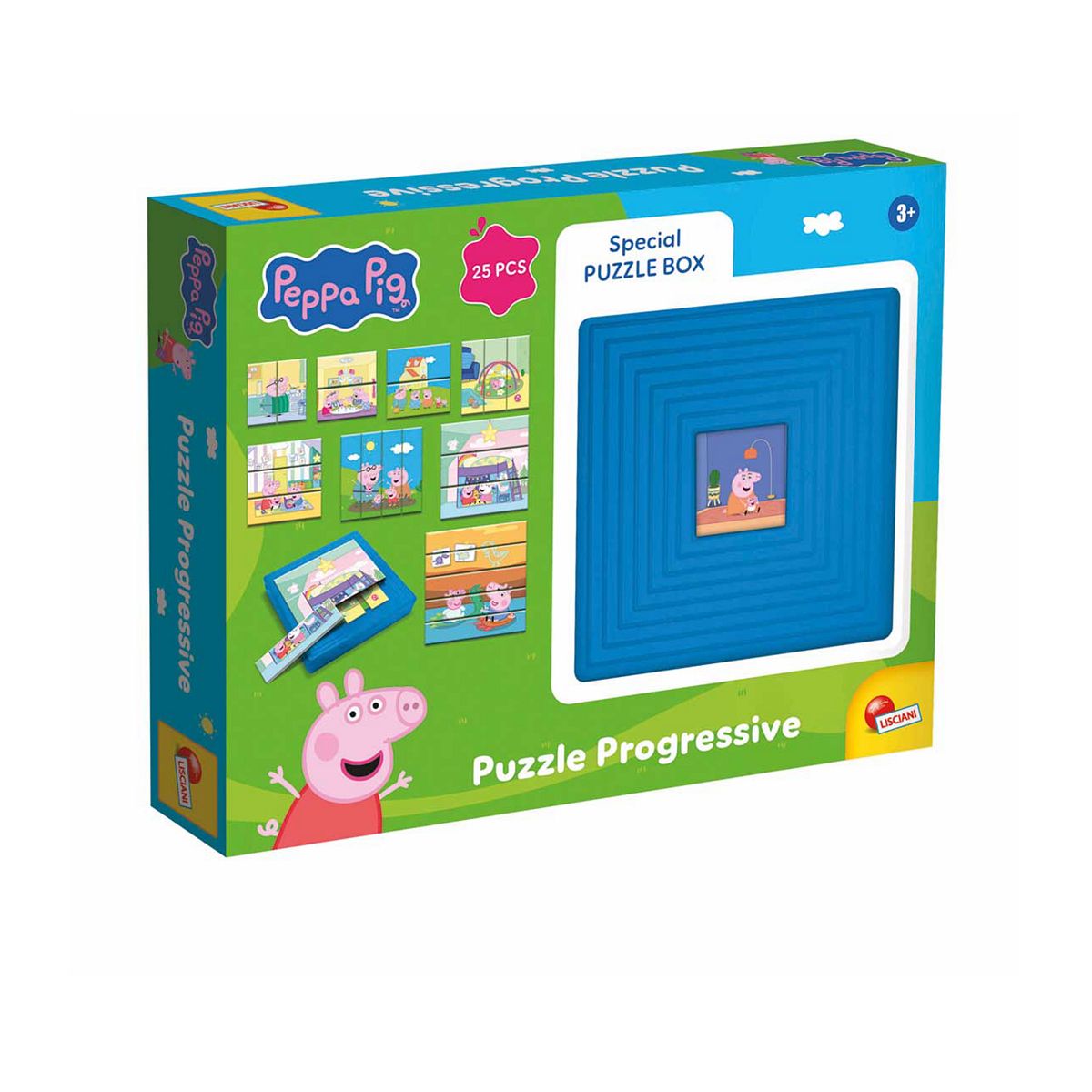 Lisciani Peppa Pig Progressive Puzzle