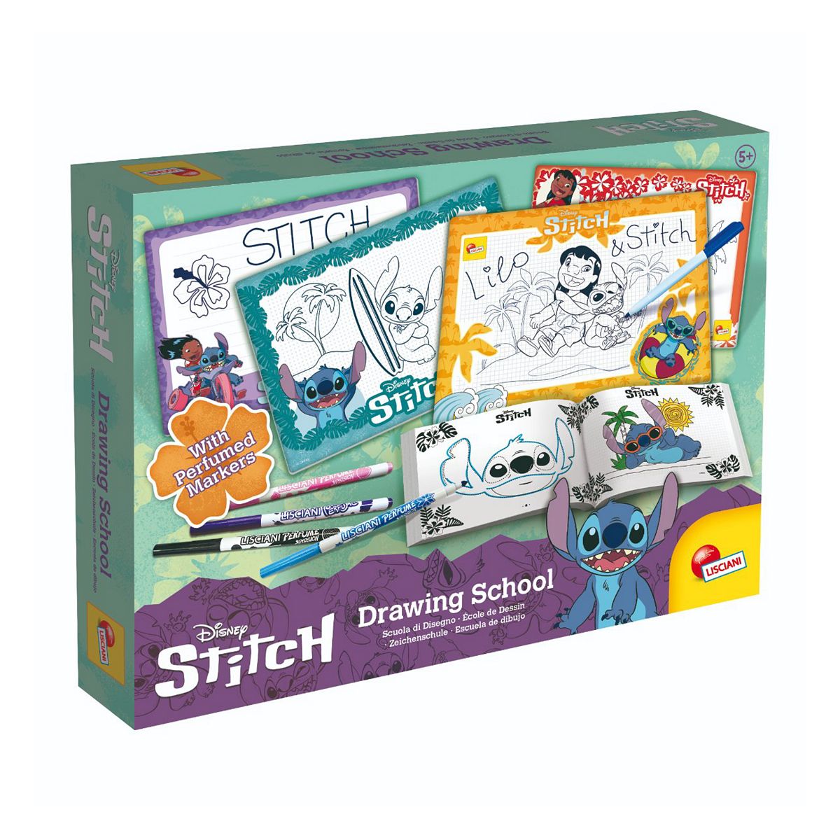 Lisciani Disney Stitch Drawing School