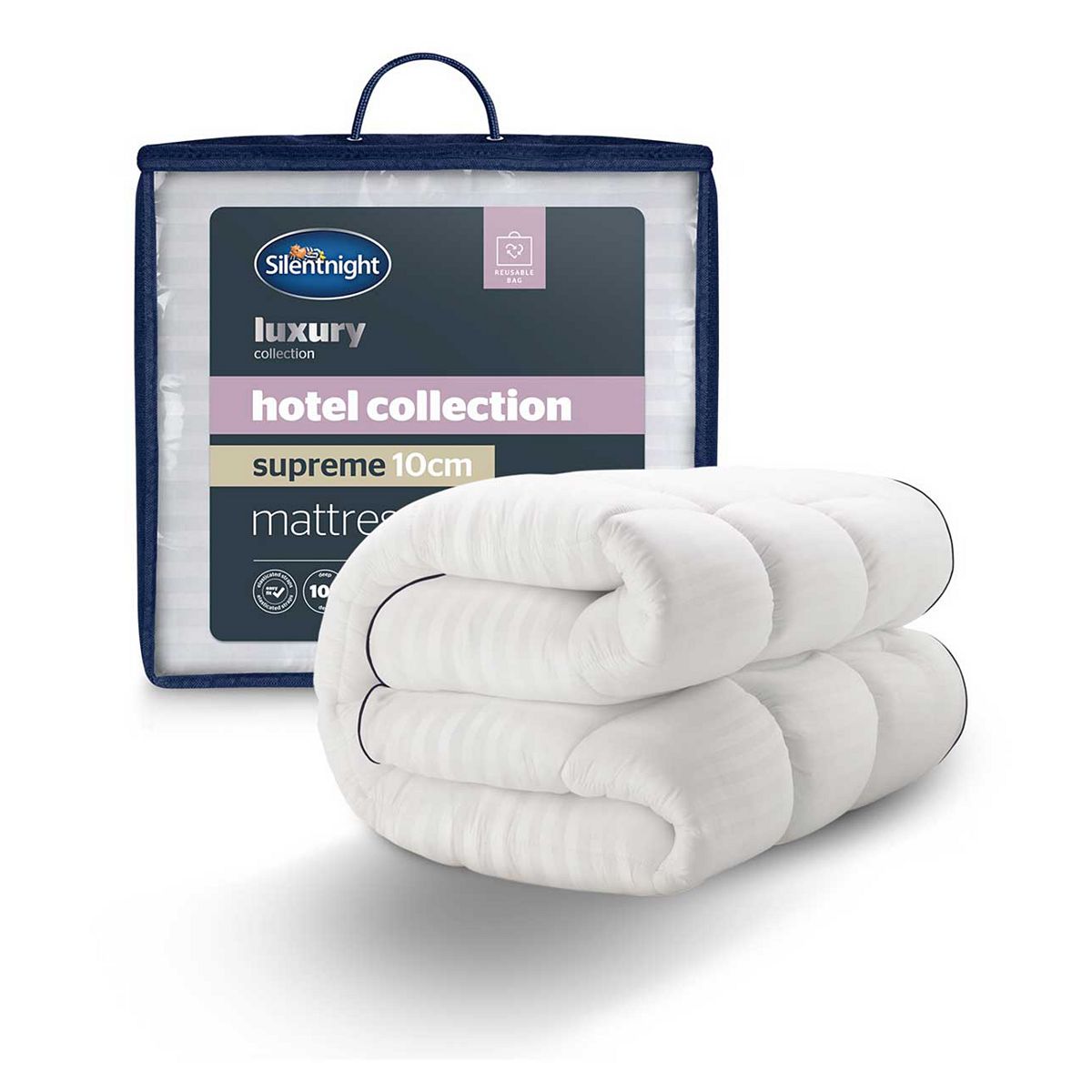Silentnight Hotel Collection 10Cm King Mattress Topper