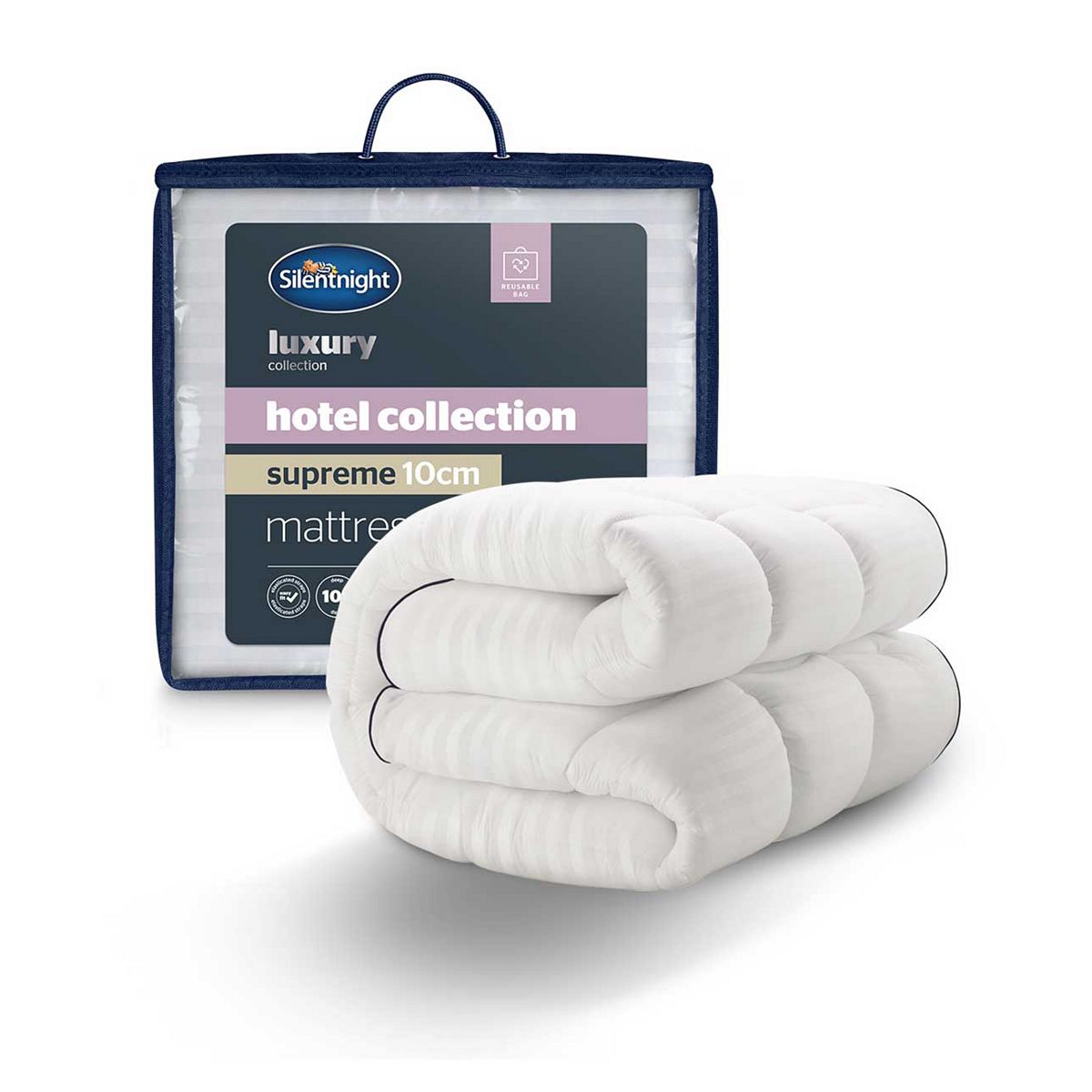 Silentnight Hotel Collection 10Cm Super King Mattress Topper