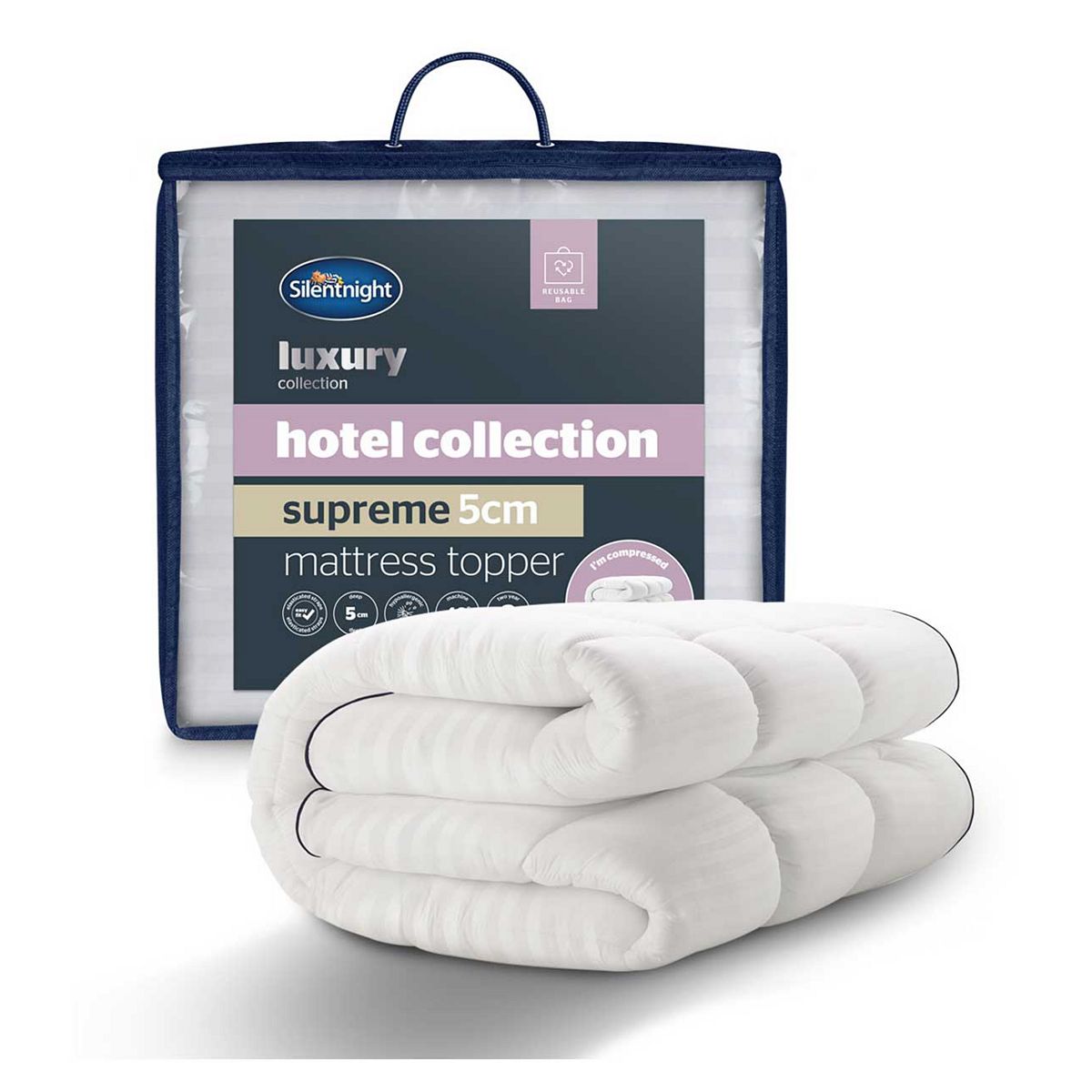 Silentnight Hotel Collection 5Cm King Mattress Topper