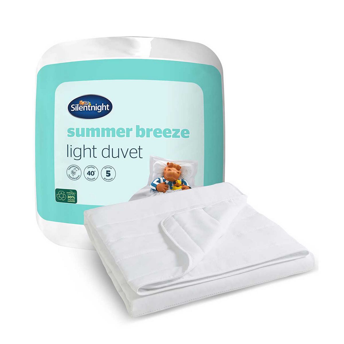 Silentnight (Single) Summer Breeze 1 Tog Duvet Lightweight - Image 6
