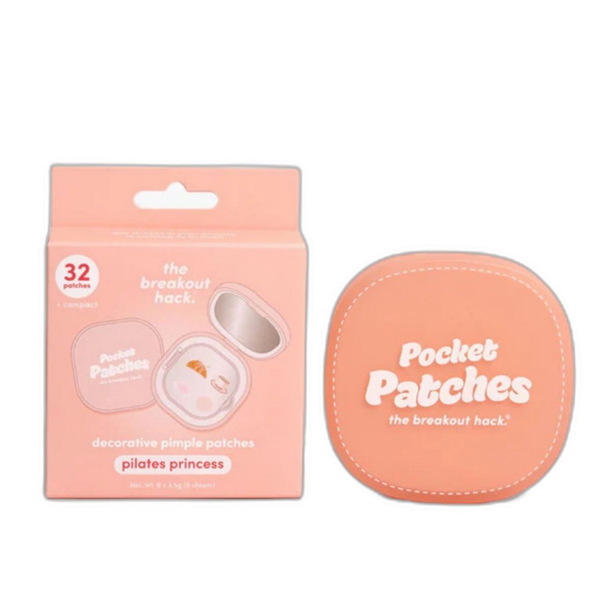 the breakout hack Pimple Pocket Patches - Pilates Princess Compact (32 Pack)