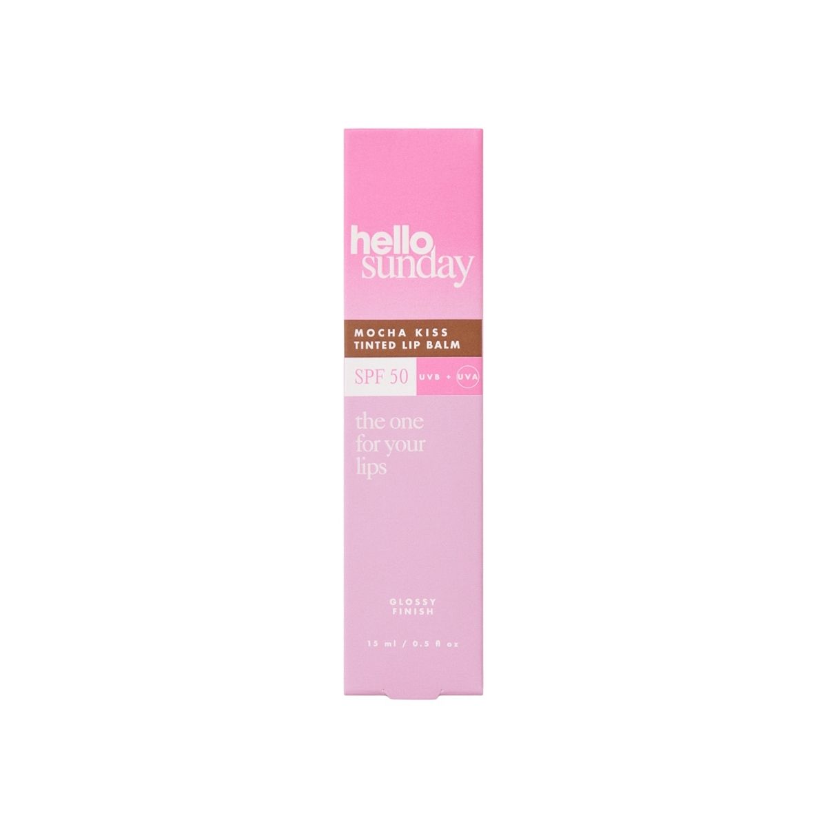 Hello Sunday Mocha Kiss Tinted Lip Balm The One For Your Spf 50 With Shea Butter 15ml