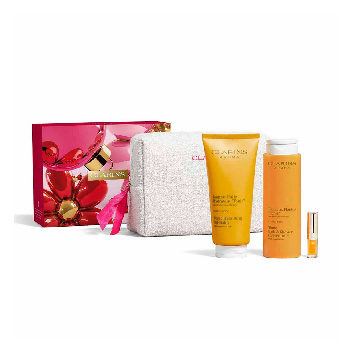 Clarins Self-Care Skincare Essentials 3 Piece