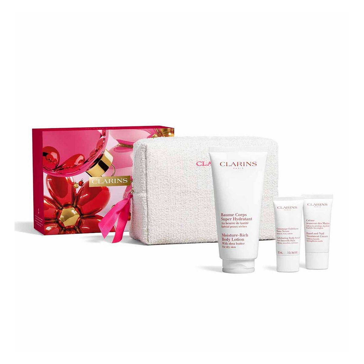 Clarins Body Care Essentials 4 Piece Set