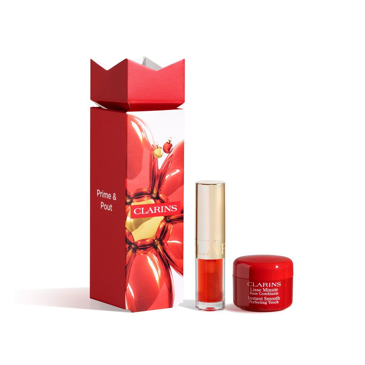 Clarins Prime & Pout Stocking Filler Duo Set