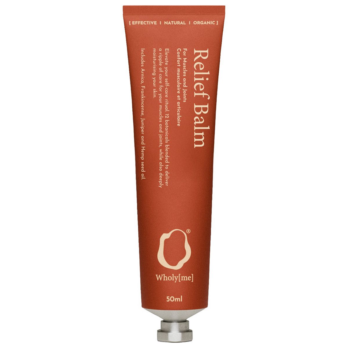 Wholyme Relief Balm Organic For Muscles And Joints 50Ml