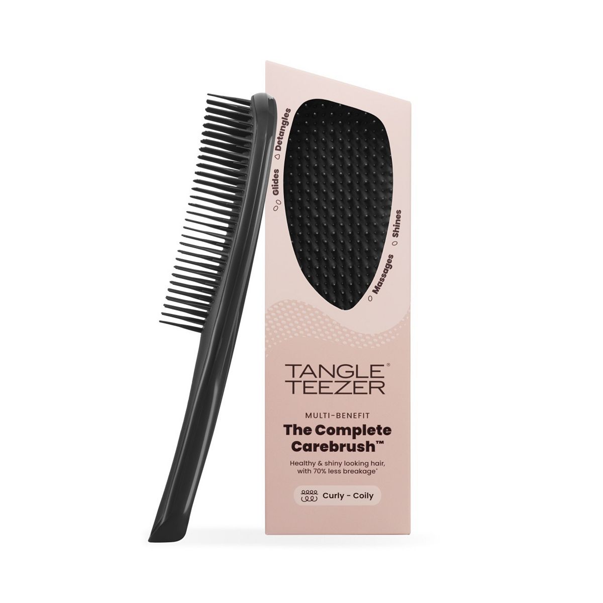 Tangle Teezer The Complete Carebrush Curly Silken Slate