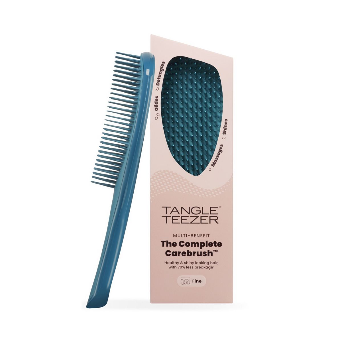 Tangle Teezer The Complete Carebrush Fine Radiant Teal