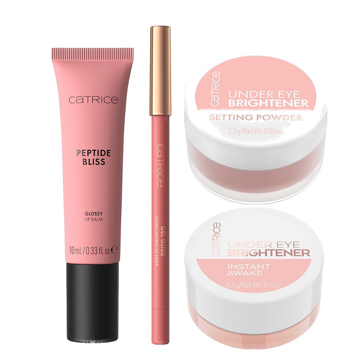 Catrice Under Eye Brightener & Lip Set