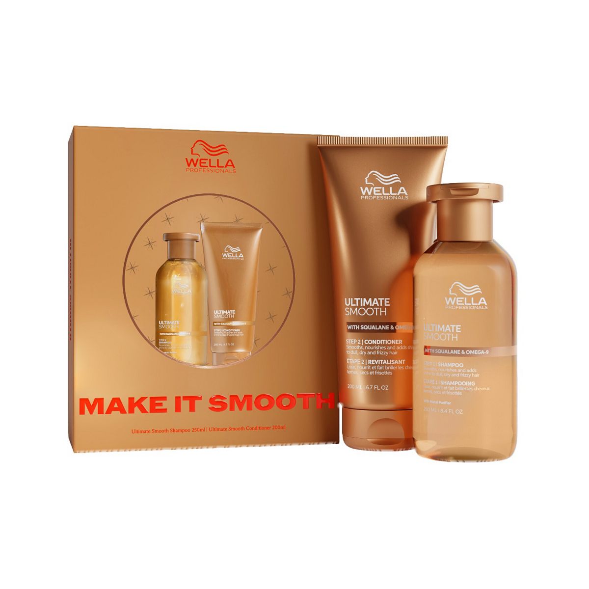Wella Professionals Ultimate Smooth Make It Duo Set