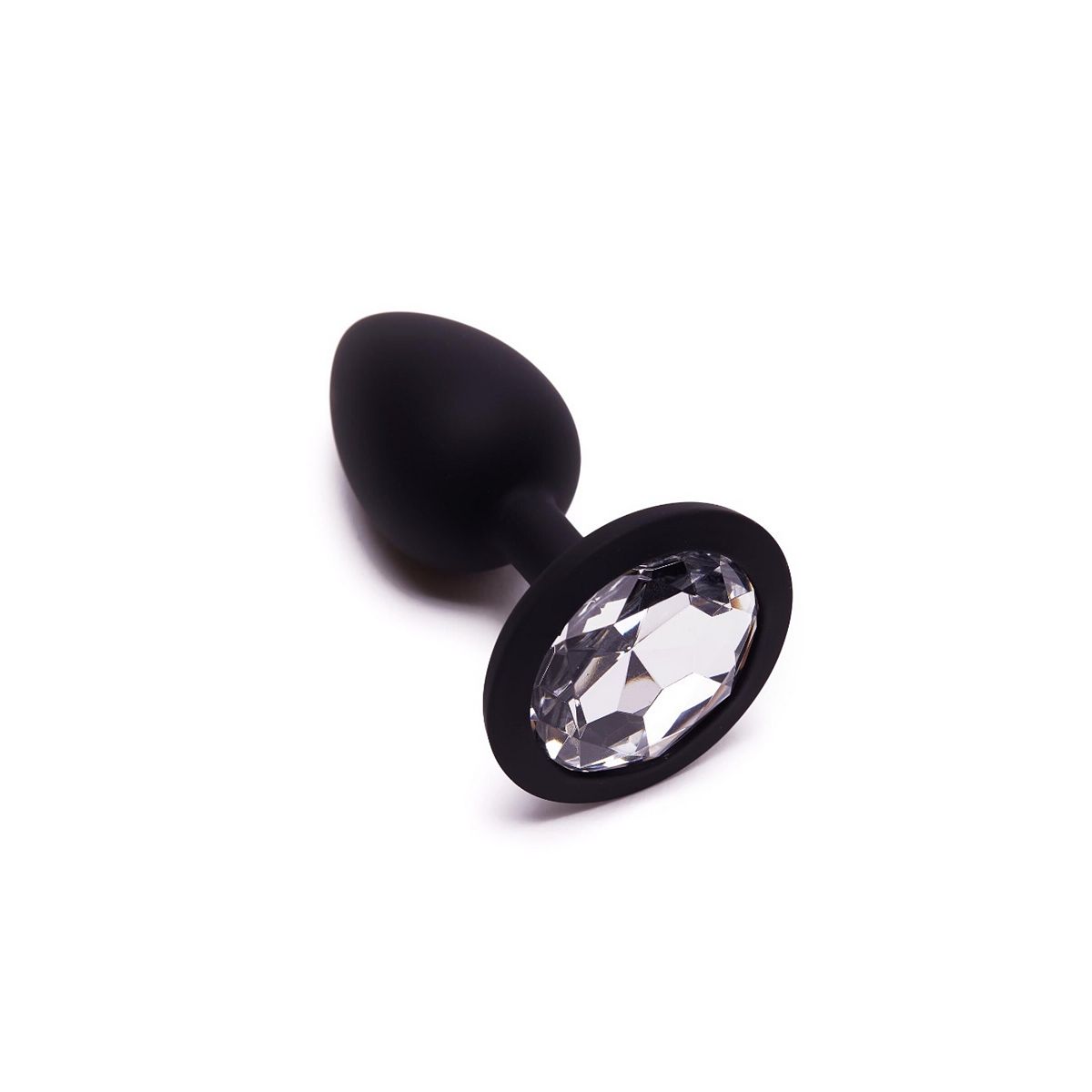 Ann Summers Jewelled Petite Silicone Butt Plug Black
