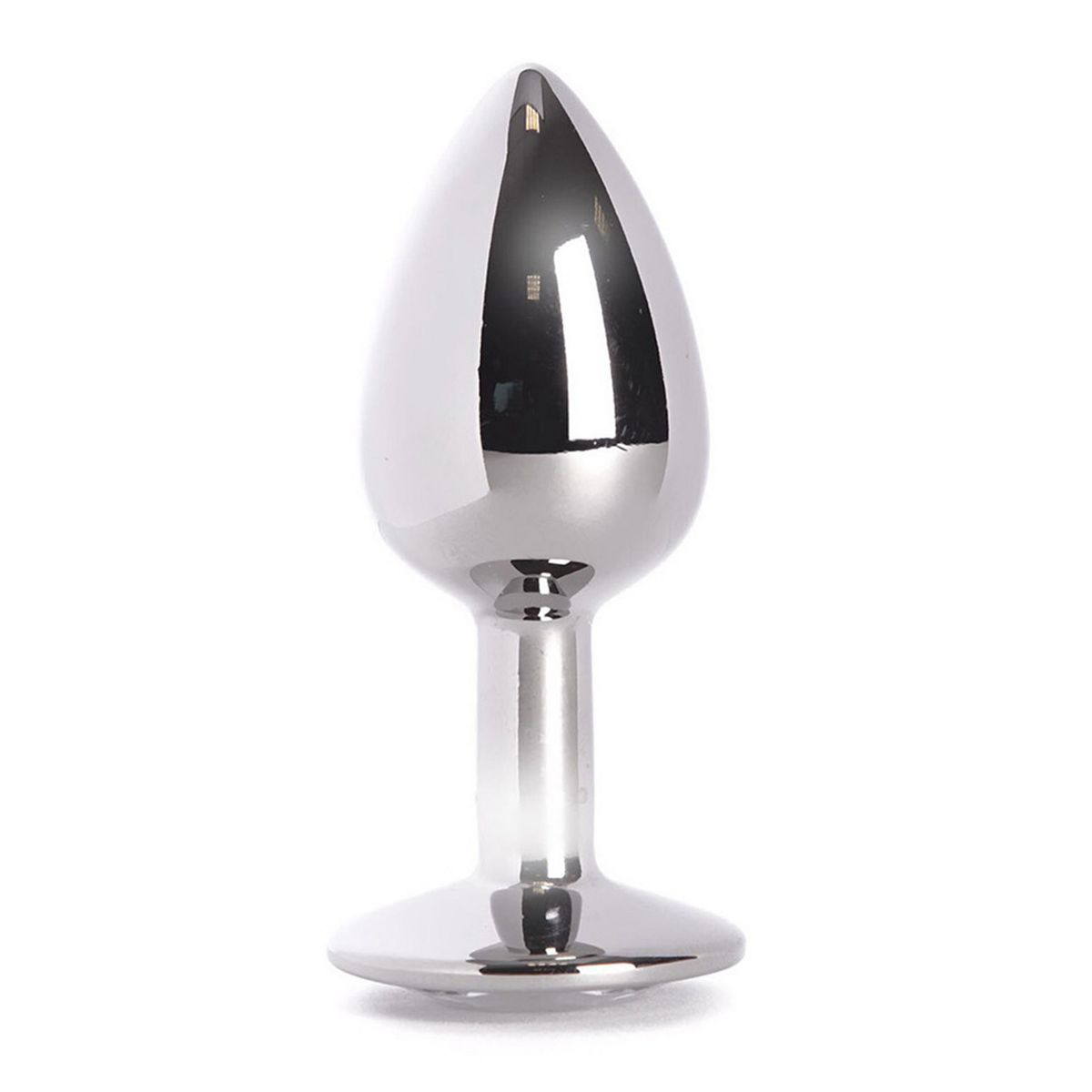 Ann Summers Round Metal Weighted Butt Plug Silver