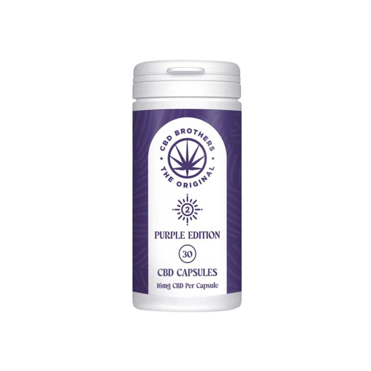 Cbd Brothers Purple Edition Capsules 16Mg Per Capsule - 30