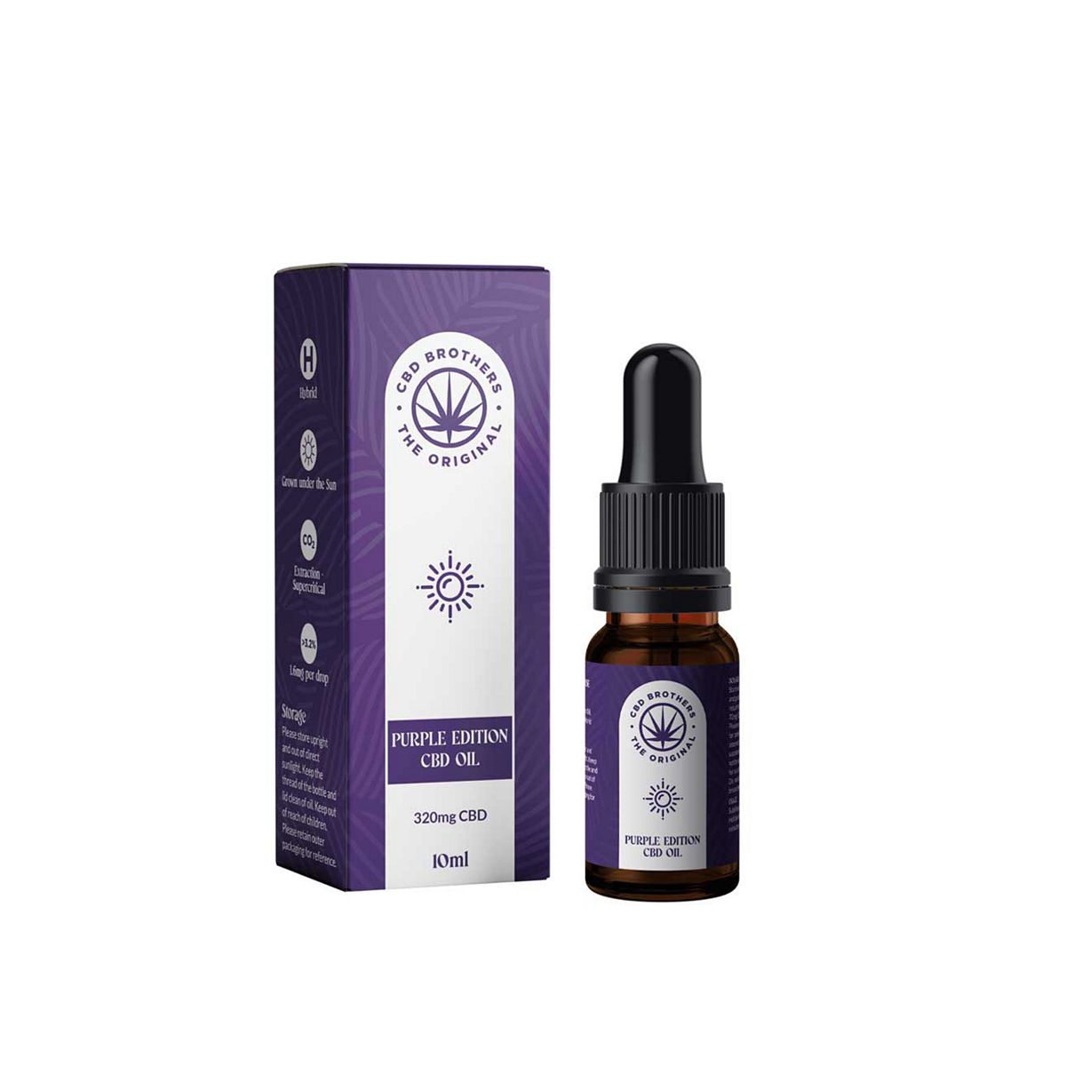 Cbd Brothers Purple Edition Oil 320Mg Cbd - 10Ml