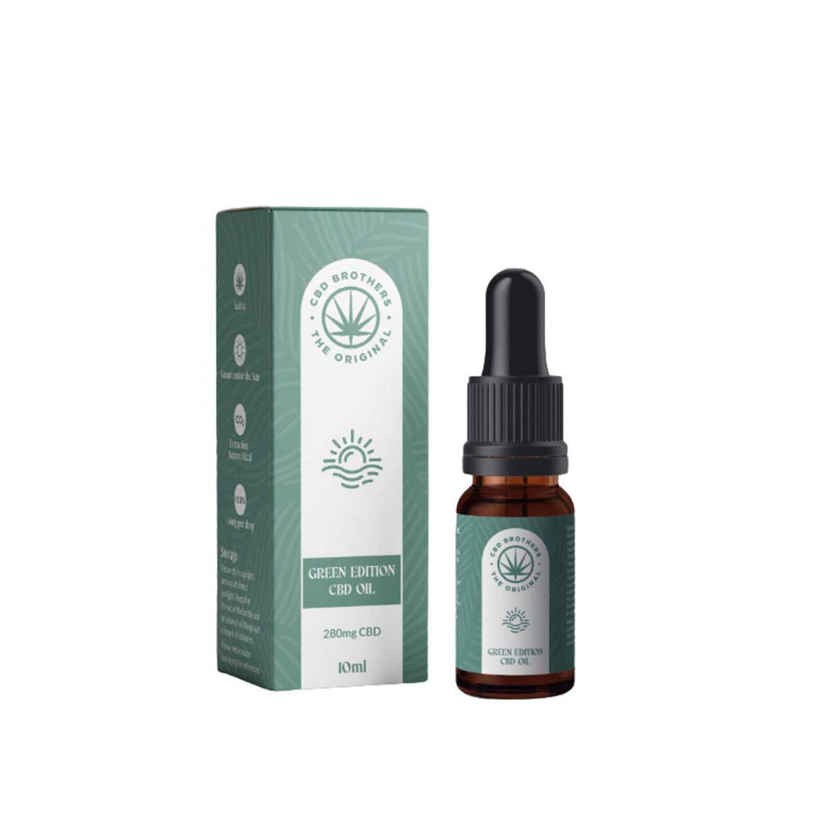Cbd Brothers Green Edition Oil 280Mg Cbd - 10Ml