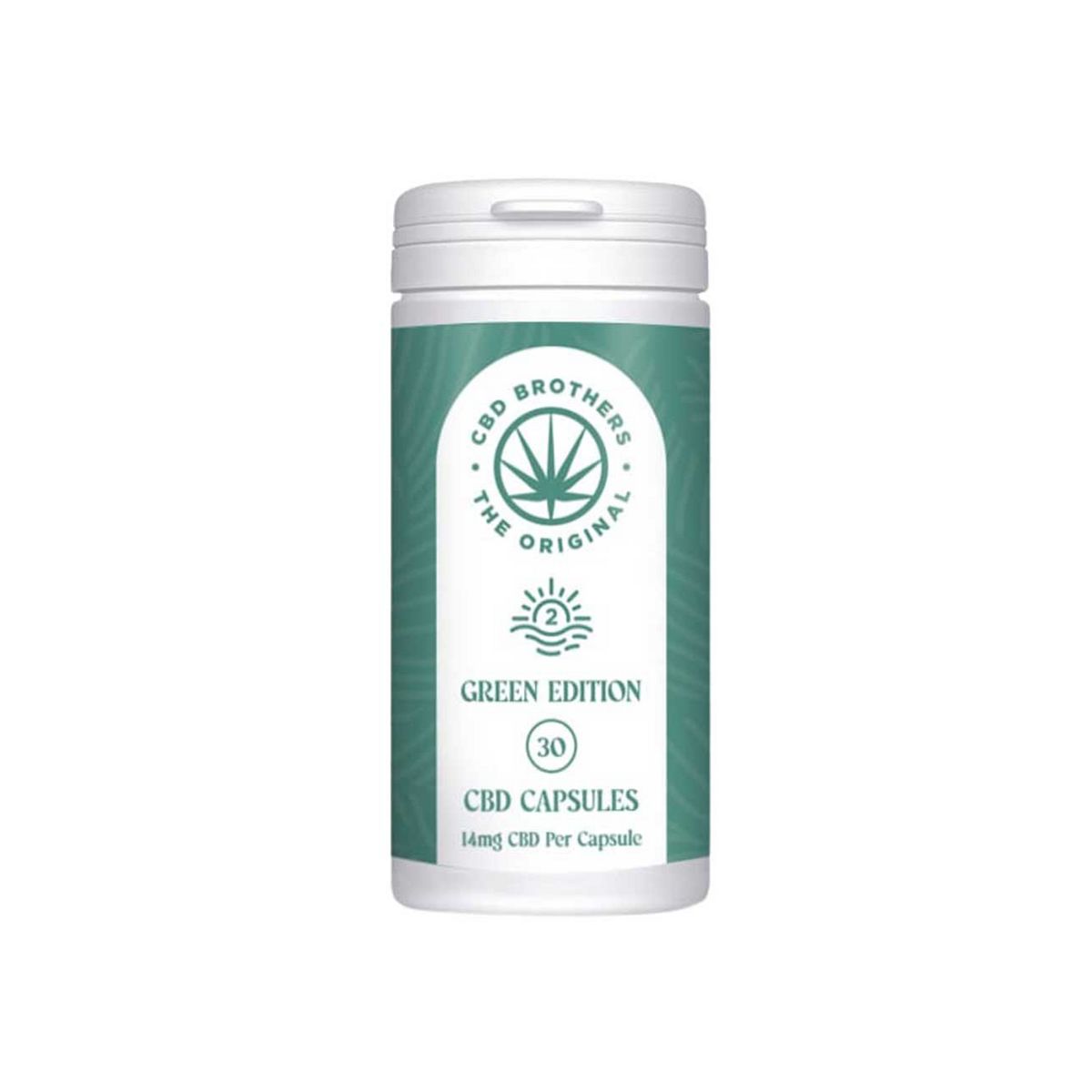 Cbd Brothers Green Edition Capsules 14Mg Cbd Per Capsule - 30