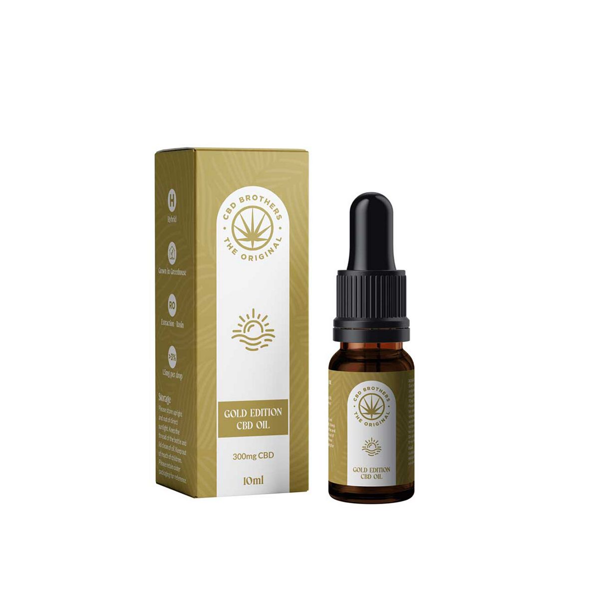 Cbd Brothers Gold Edition Cbd Oil 300Mg - 10Ml
