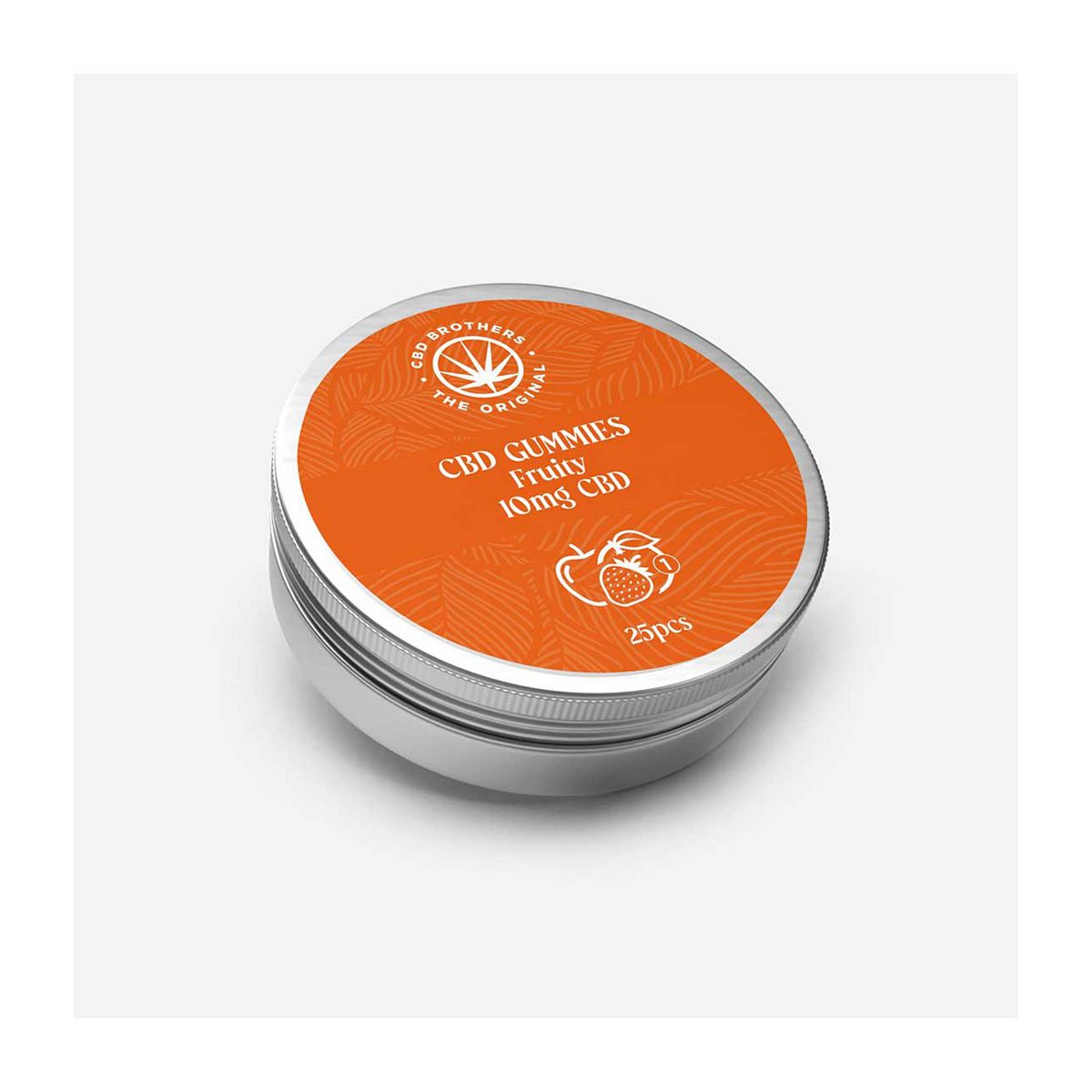 Cbd Brothers Cbd Gummies Fruity 10Mg Per Gummy - 25