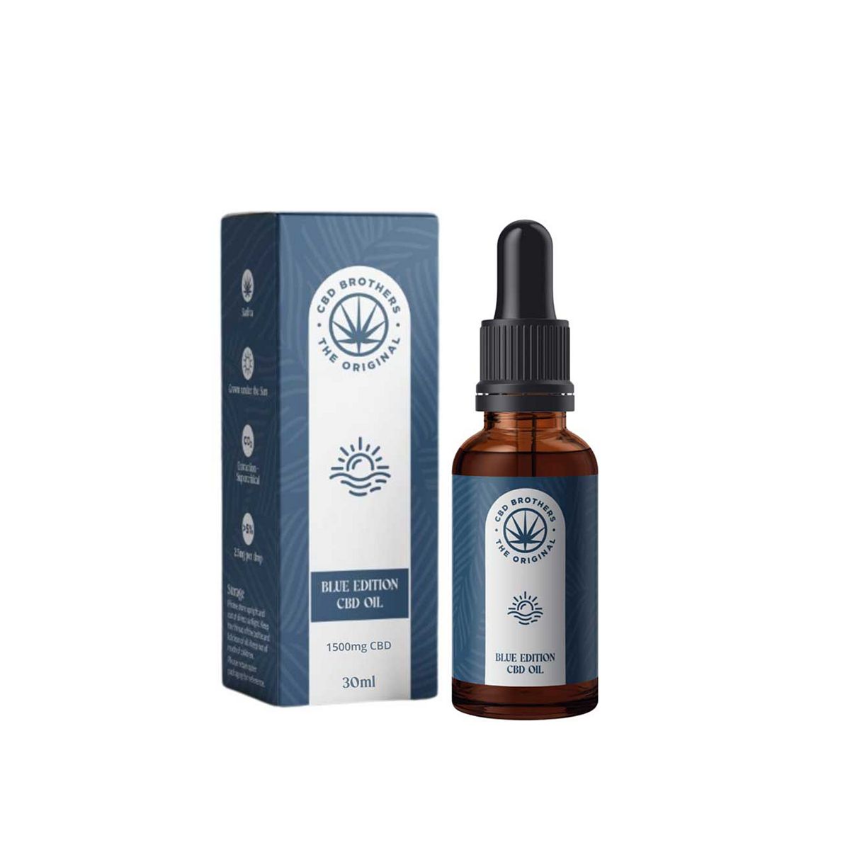 Cbd Brothers Blue Edition Oil 1500Mg Cbd - 30Ml