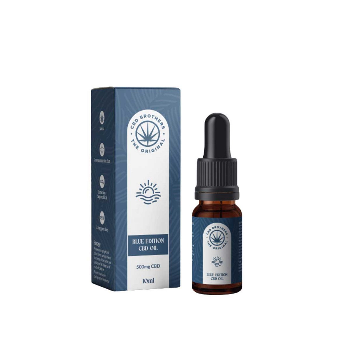Cbd Brothers Blue Edition Oil 500Mg Cbd - 10Ml