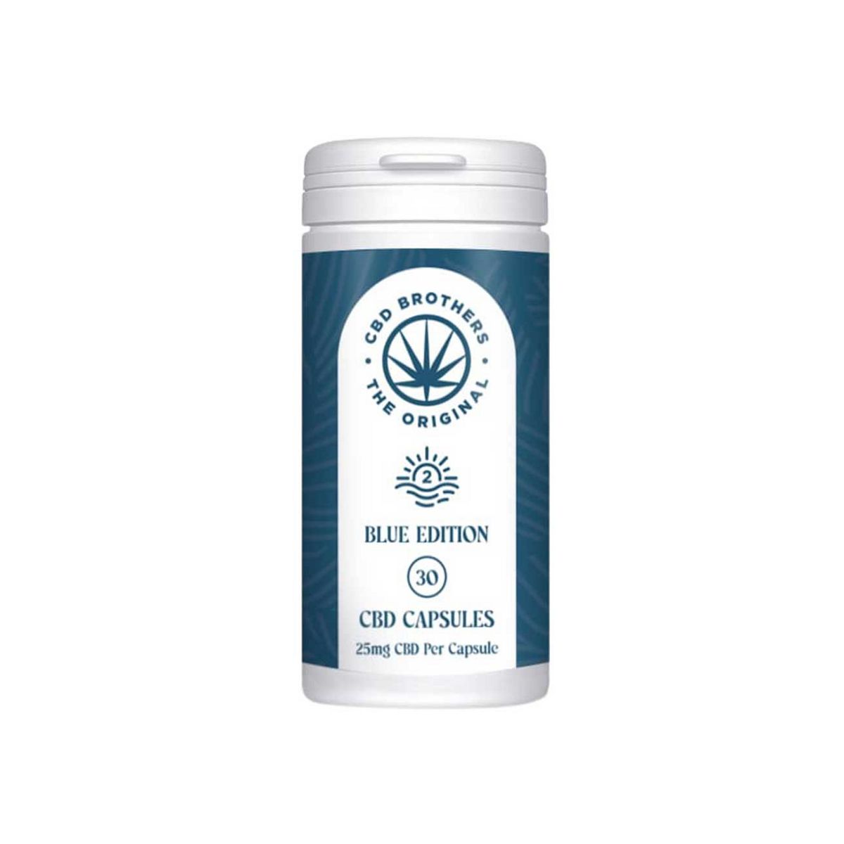 Cbd Brothers Blue Edition Capsules 25Mg Cbd Per Capsule - 30
