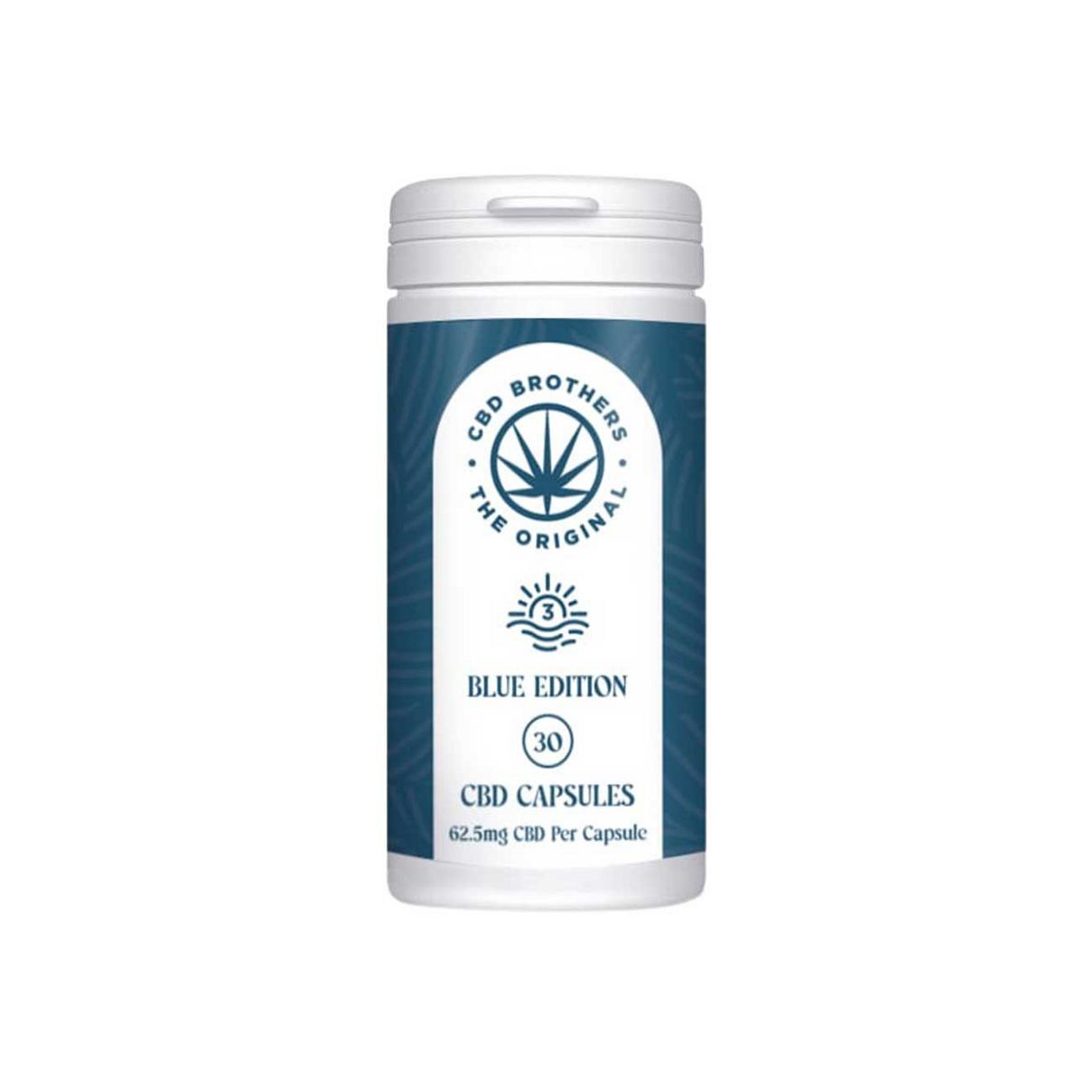 Cbd Brothers Blue Edition Capsules 62.5Mg Cbd Per Capsule - 30
