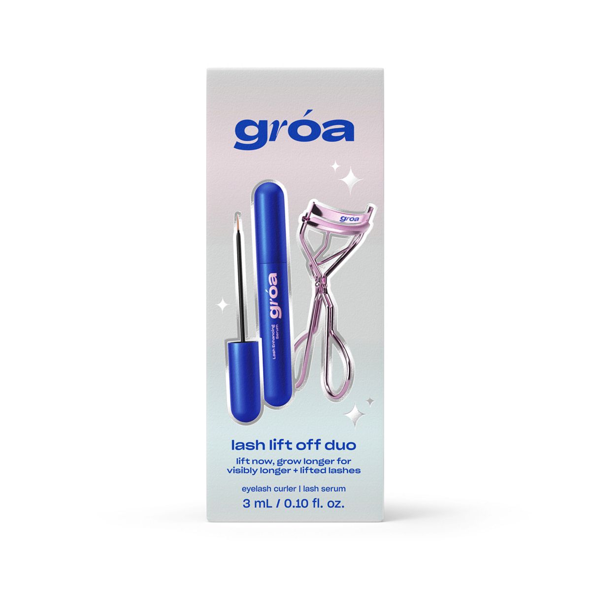 groa Gróa Lash Lift-off Duo And Brow Serum 3ml